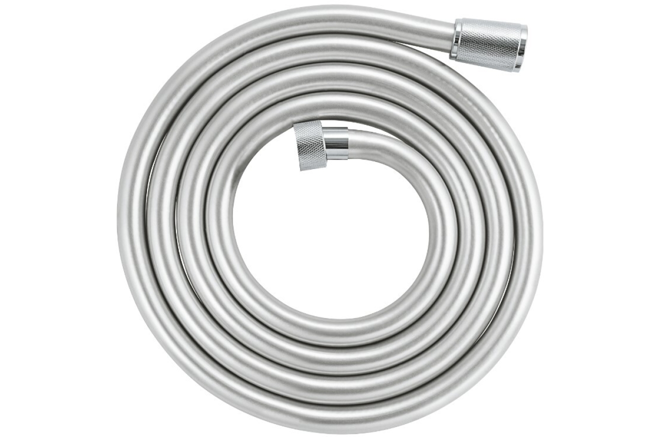 Душевой шланг GROHE Silverflex 2000 мм, с защитой от перекручивания, хром (27137001)