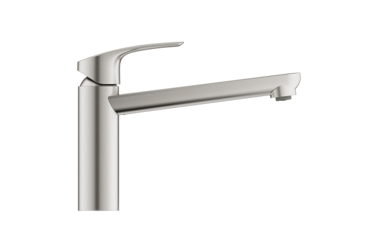 Смеситель для кухни GROHE Eurosmart, суперсталь (30463DC0)