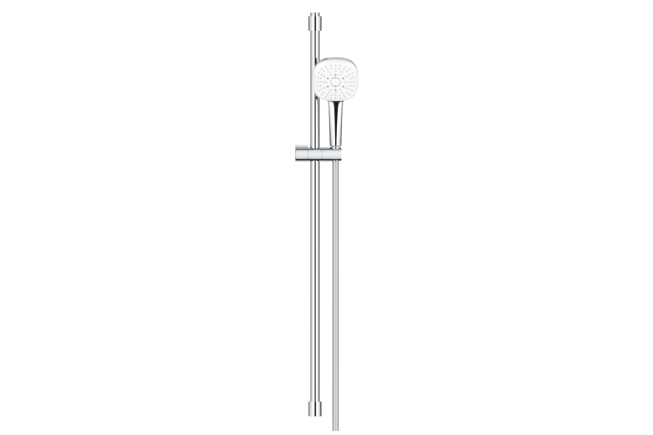 Душевой гарнитур GROHE Tempesta Cube 110, 3 режима струи, душевая штанга 900 мм, 13,5 л/мин, хром (27789003)