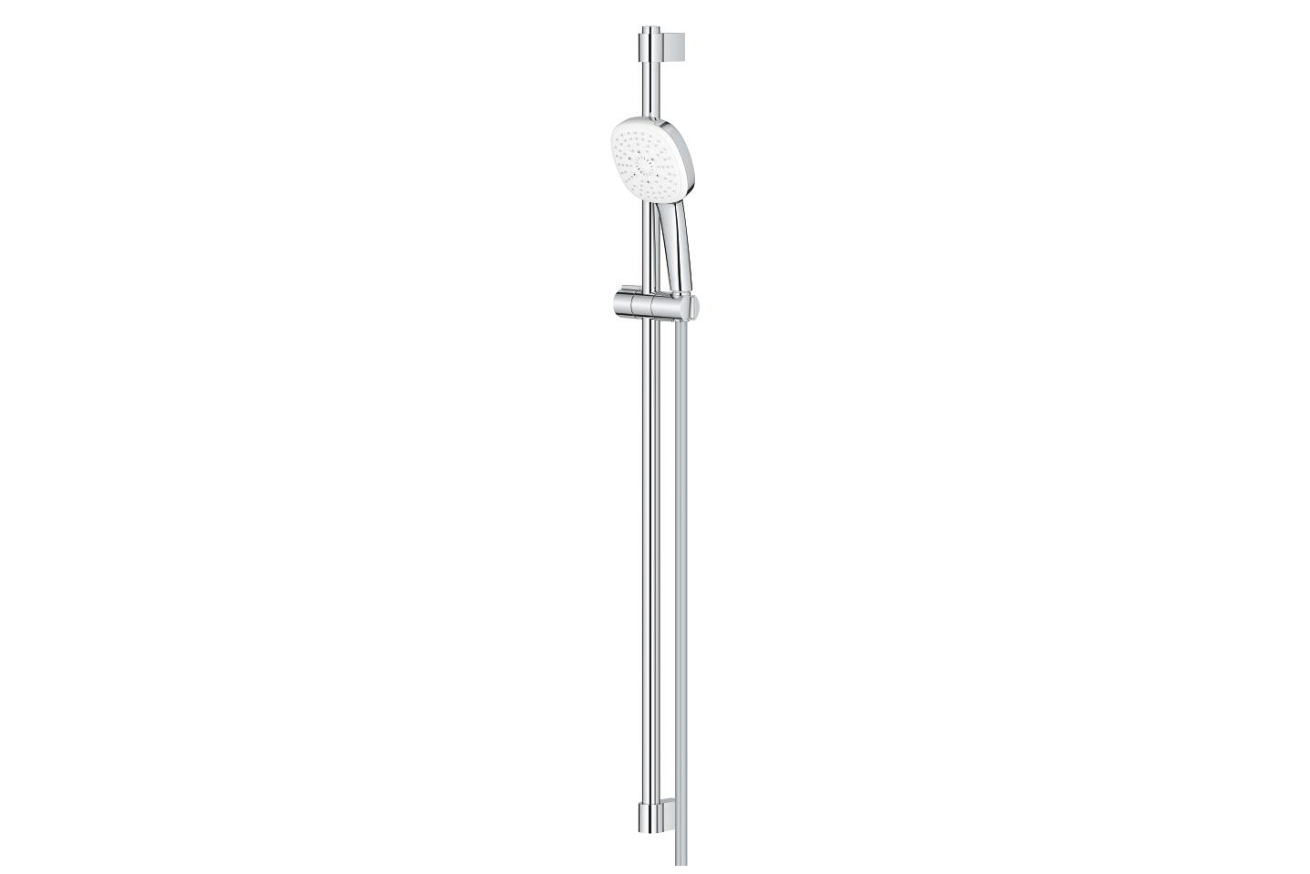 Душевой гарнитур GROHE Tempesta Cube 110, 3 режима струи, душевая штанга 900 мм, 13,5 л/мин, хром (27789003)