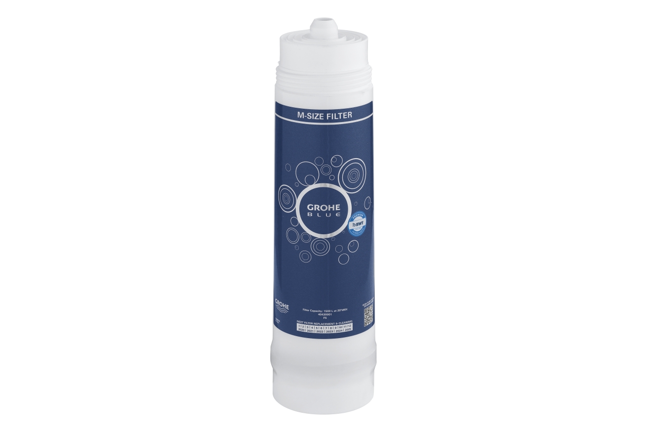 Фильтр для GROHE Blue и GROHE Red, M-Size, 1500 л., (40430001)