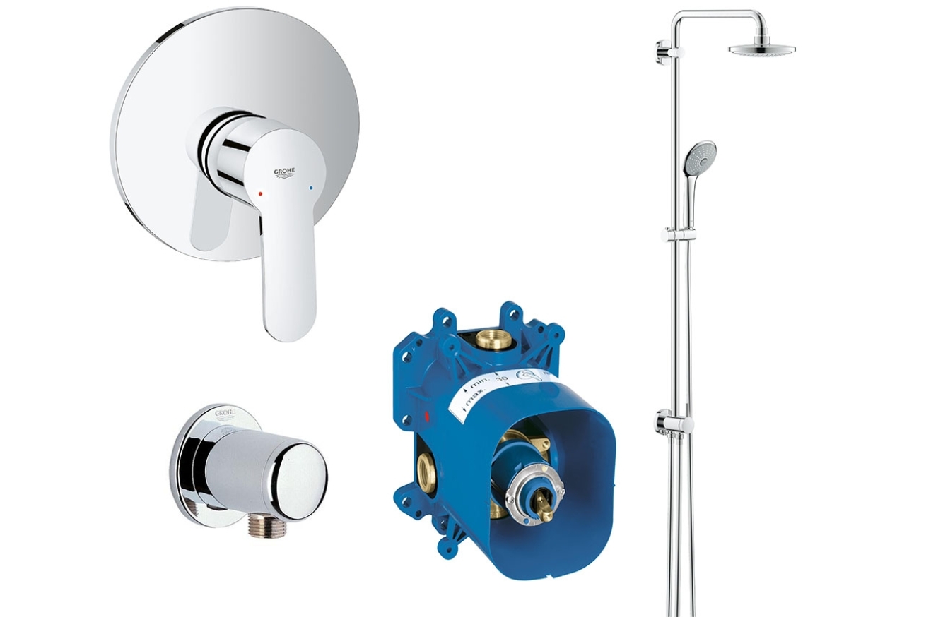 Готовый комплект для душа GROHE Eurostyle Cosmopolitan (NSB0034)
