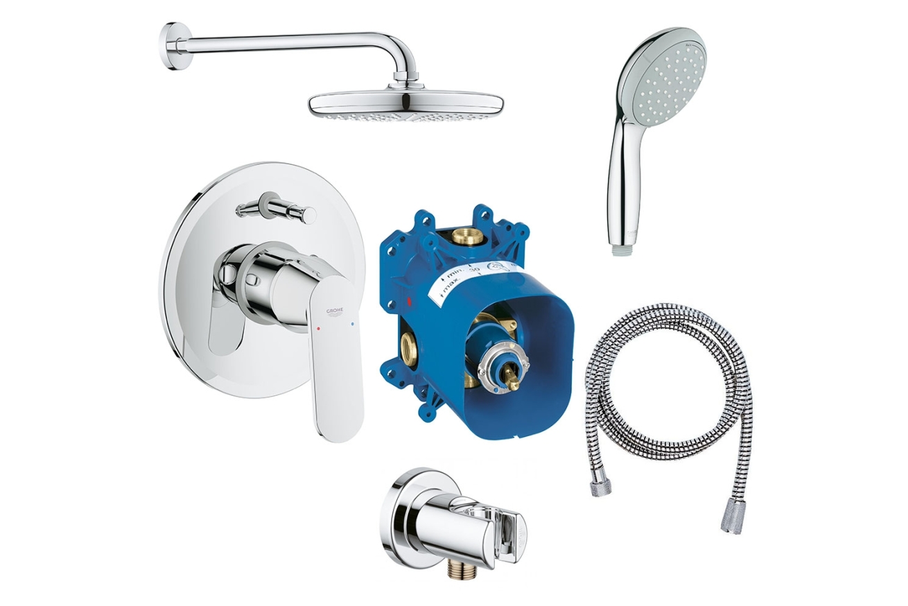 Готовый комплект для душа GROHE Eurosmart Cosmopolitan (NSB0043)