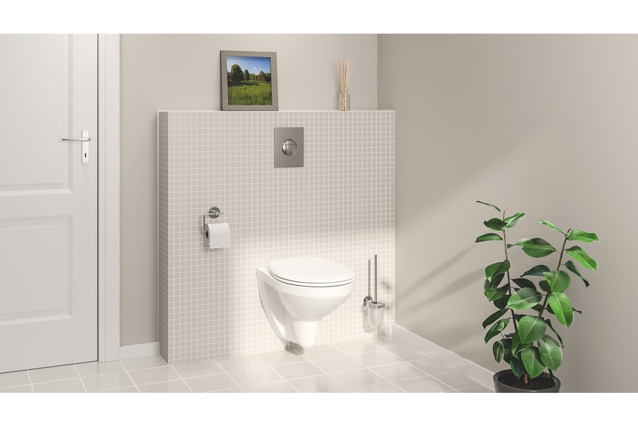 Комплект инсталляции GROHE Solido 4 в 1 с подвесным унитазом и сиденьем (39498000)