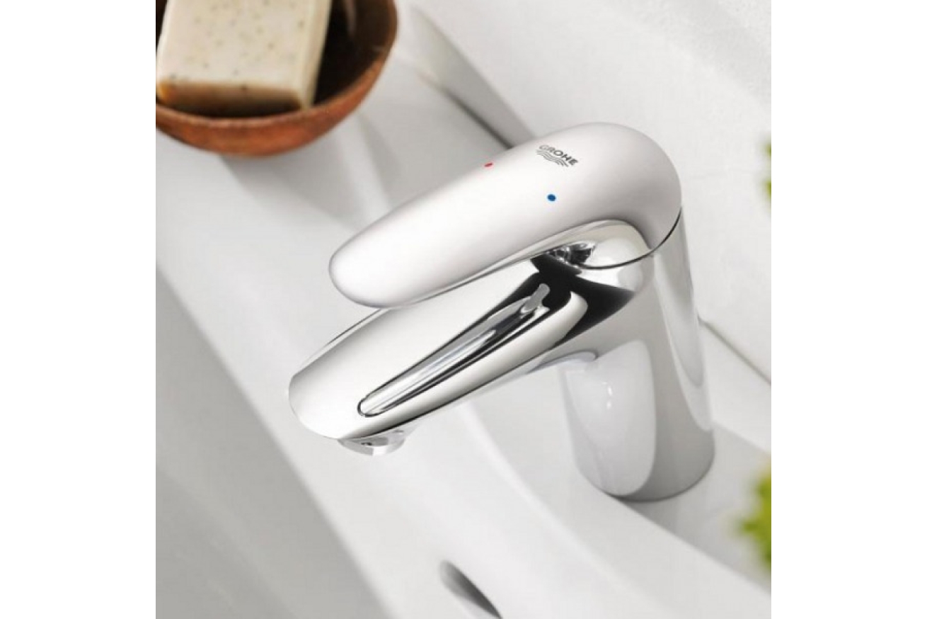 Смеситель для раковины GROHE Eurostyle, S-size, хром (23715003)