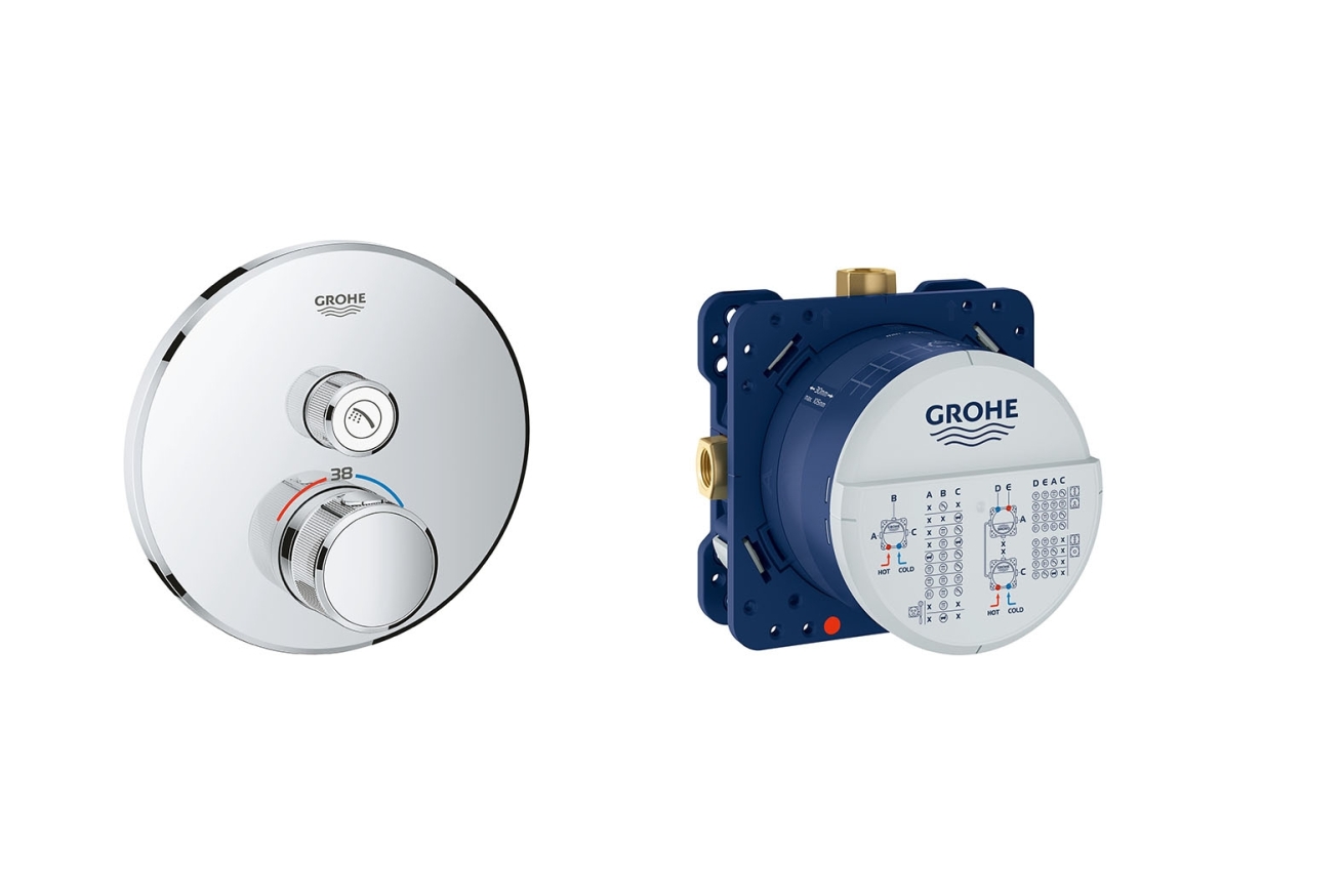 Готовый комплект GROHE Grohtherm SmartControl (SC0001)