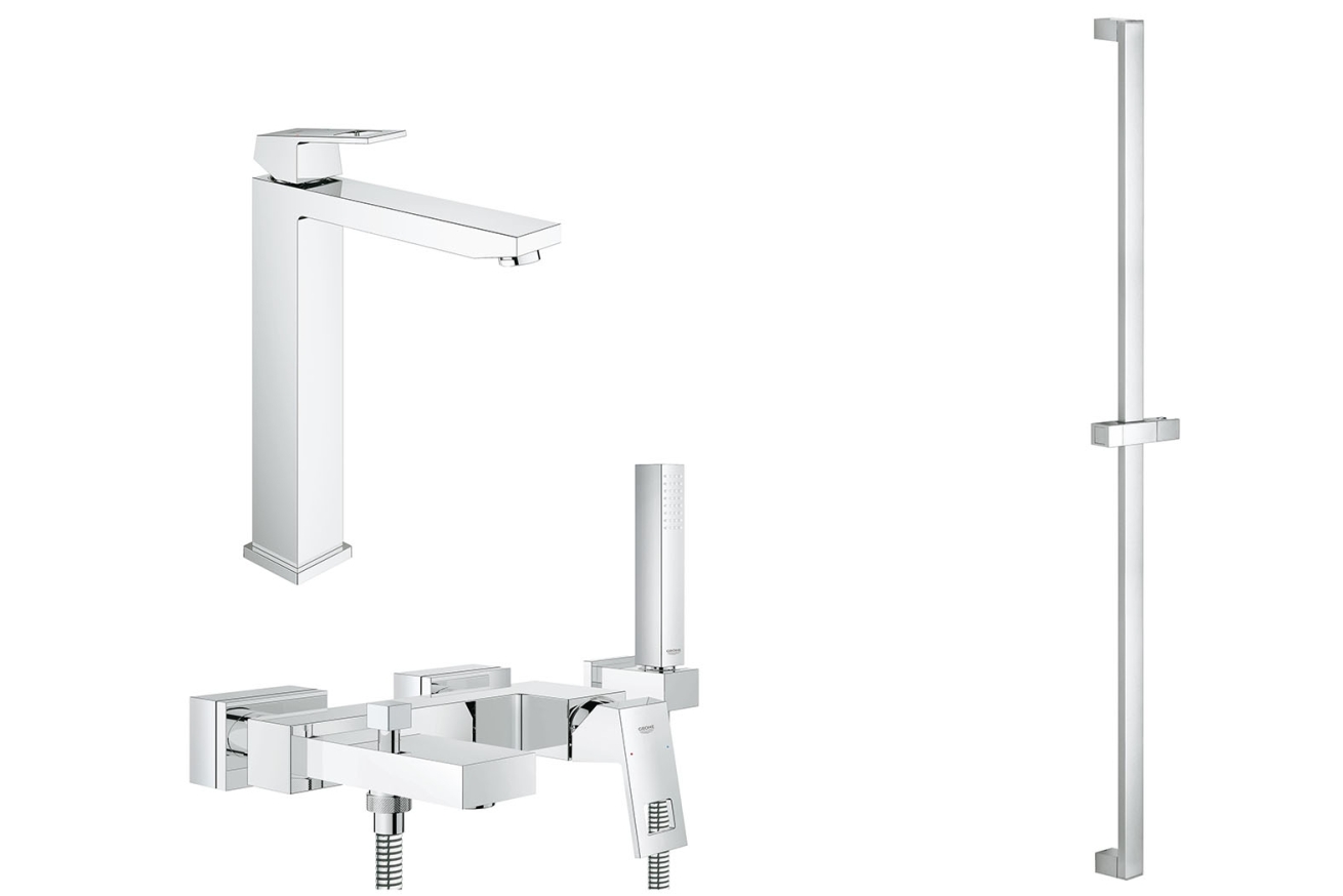 Готовый комплект для ванной комнаты GROHE Eurocube (NB0028)