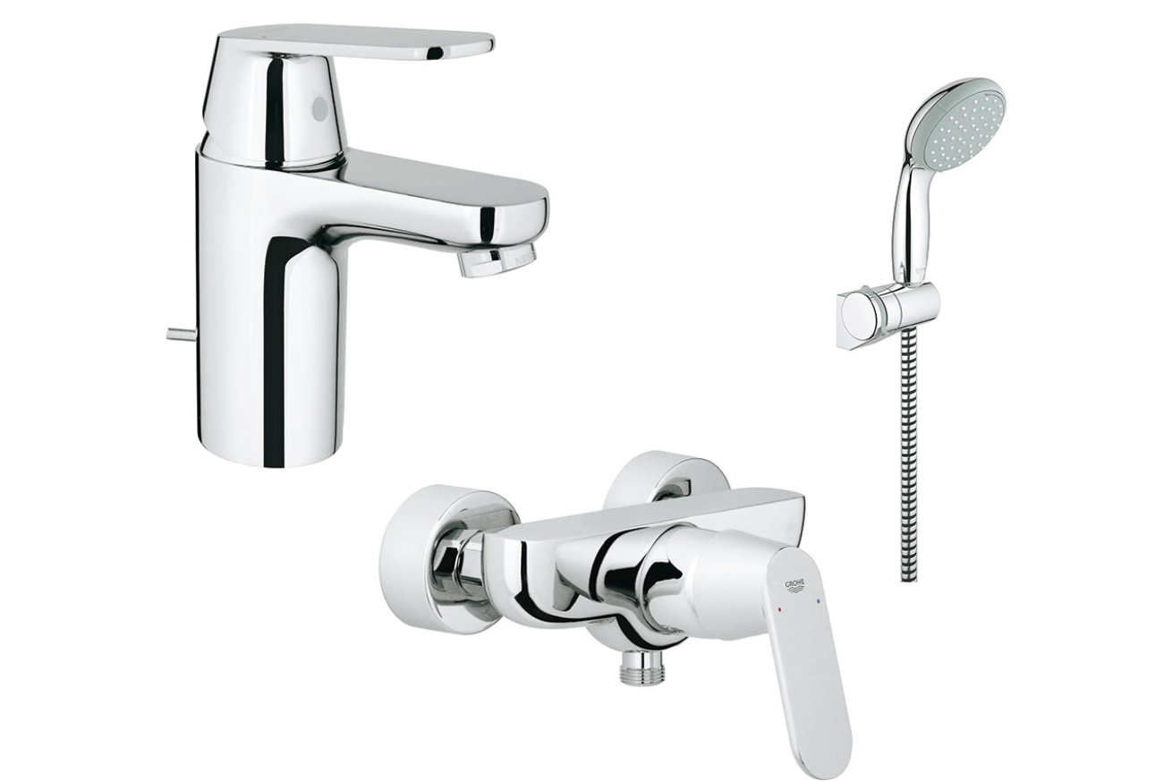 Готовый комплект для душа GROHE Eurosmart Cosmopolitan (NSB0025)
