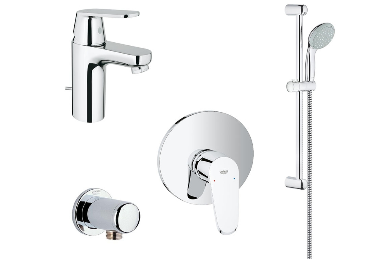 Готовый комплект для душа GROHE Eurosmart Cosmopolitan (NSB0027)