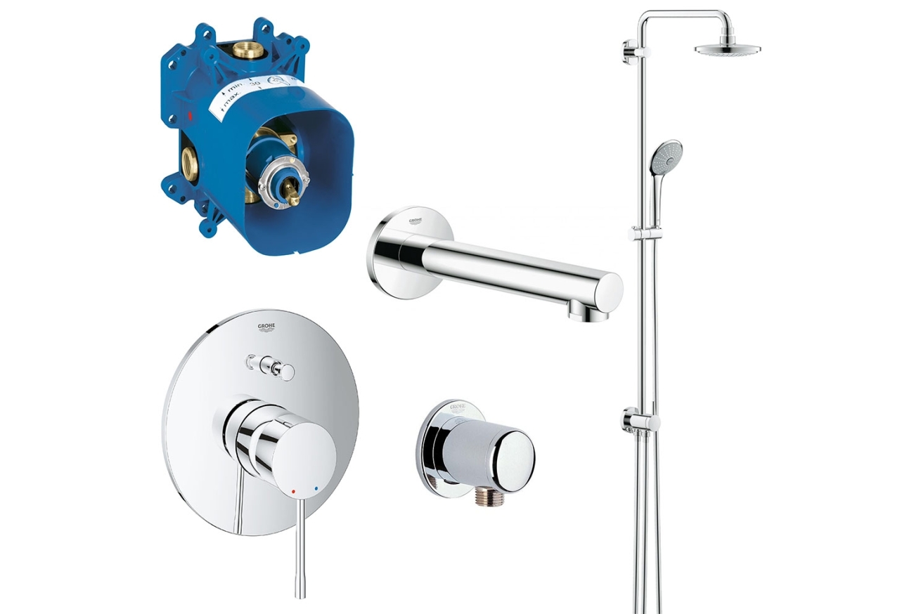 Готовый комплект для душа GROHE Essence+ (NSB0069)