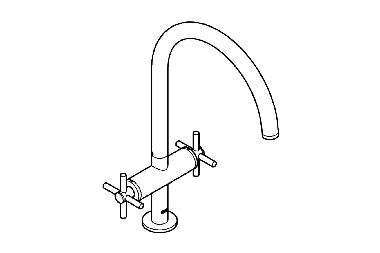 Смеситель для кухни GROHE Atrio, хром (30362000)