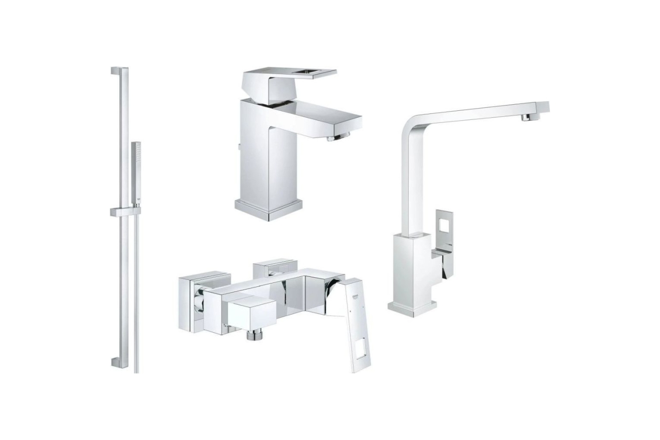 Смеситель для душа GROHE Eurocube, хром (23145000)