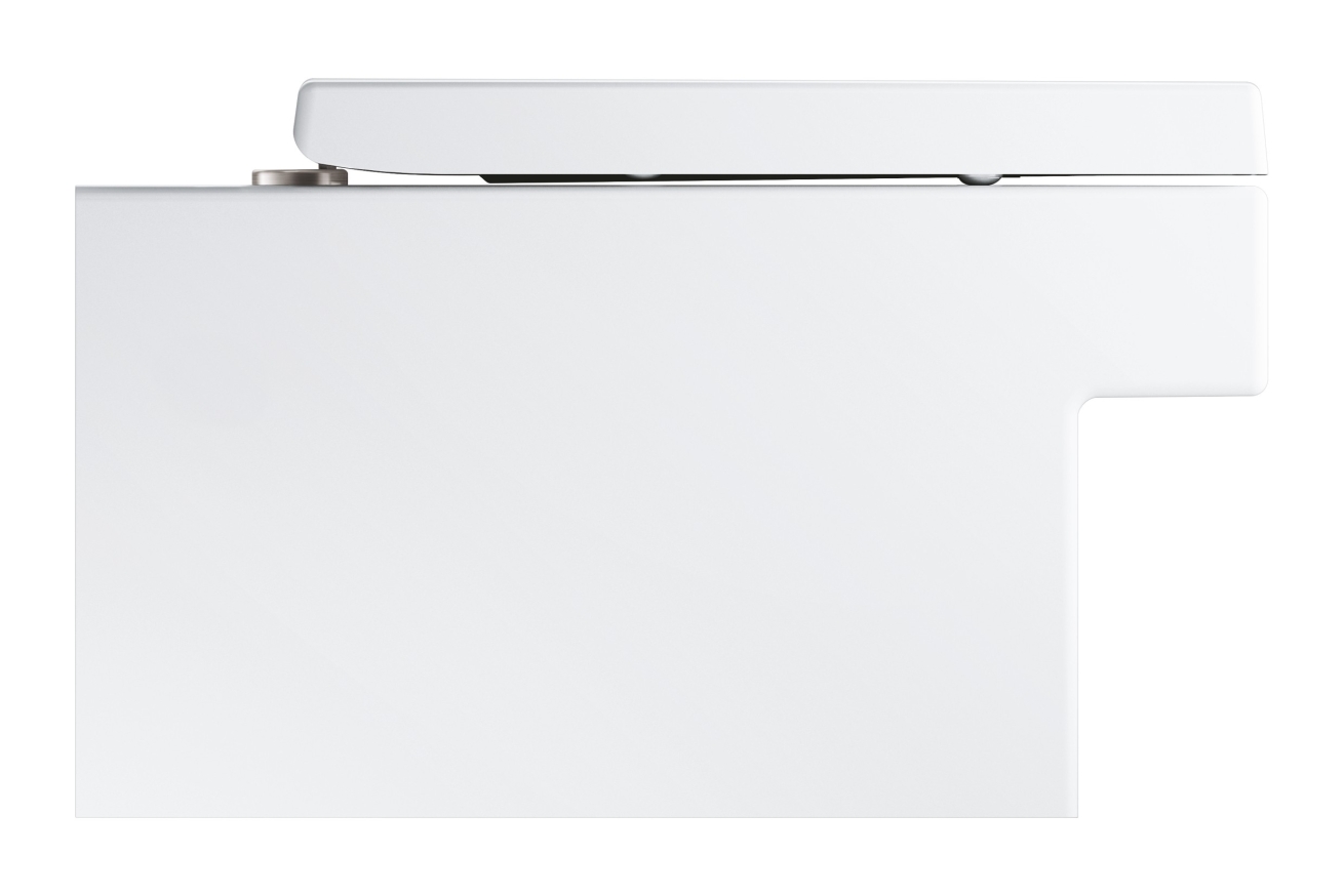 Унитаз подвесной с сиденьем с микролифтом GROHE Cube Ceramic, альпин-белый (NW0038)