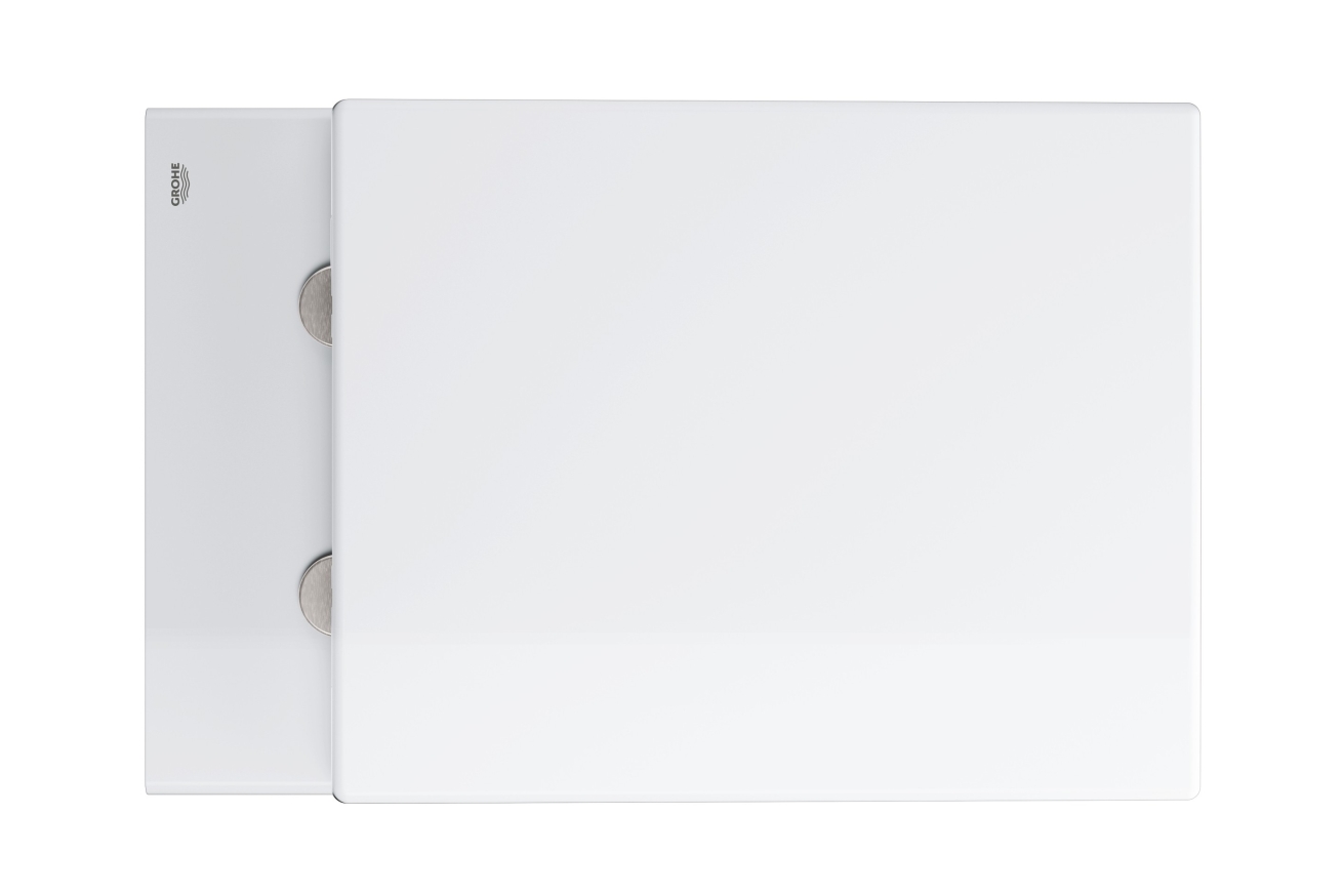 Унитаз подвесной с сиденьем с микролифтом GROHE Cube Ceramic, альпин-белый (NW0038)