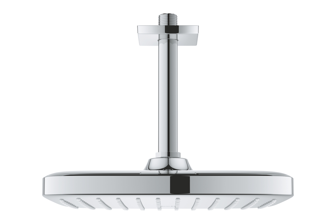 Верхний душ GROHE Tempesta Cube 250, 9,5 л/мин, 1 режим, 142 мм, хром (26683000)