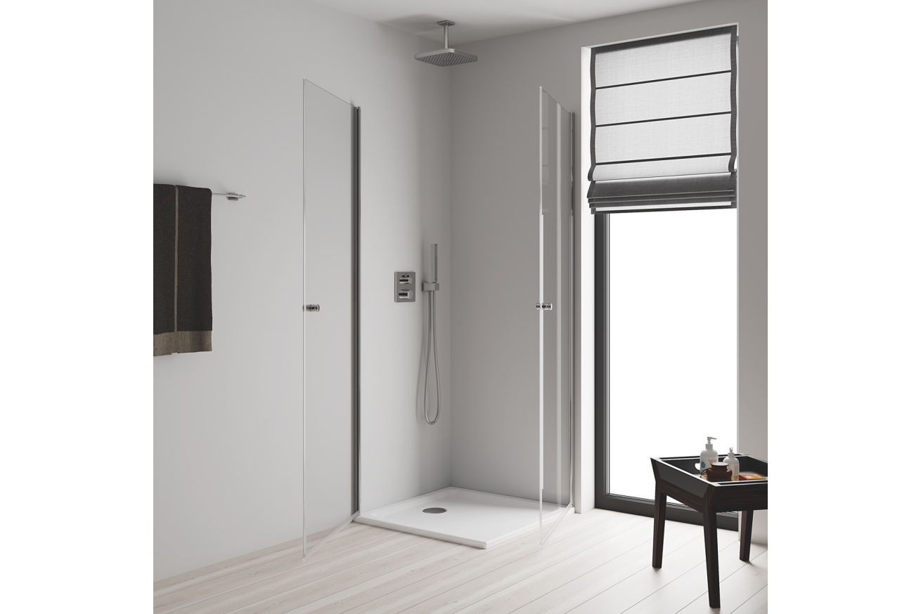 Верхний душ GROHE Tempesta Cube 250, 9,5 л/мин, 1 режим, 142 мм, хром (26683000)