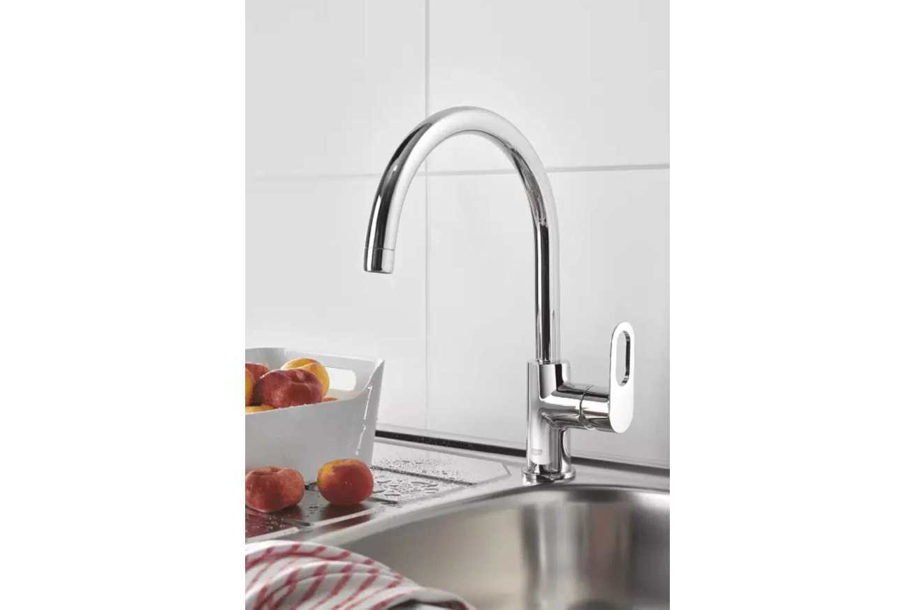 Смеситель для кухни GROHE BauLoop, хром (31368000)
