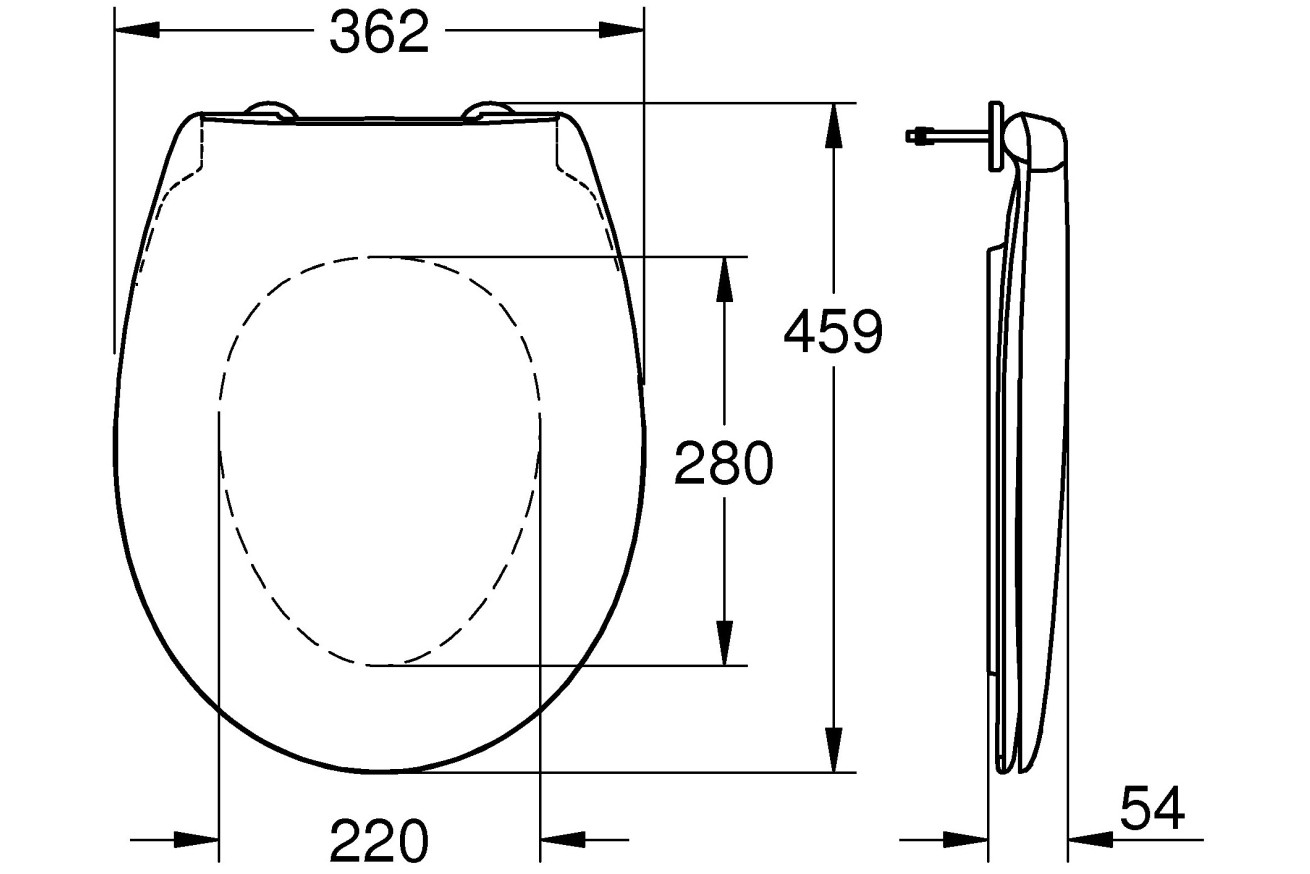 Комплект инсталляции GROHE Rapid SL 4 в 1 с унитазом Bau Ceramic и сиденьем с микролифтом (NW0117)
