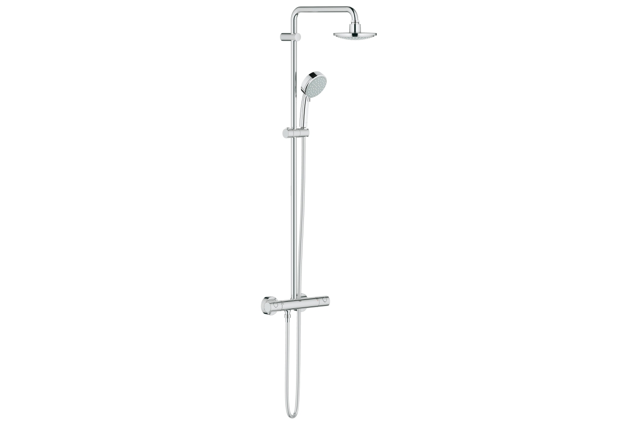 Душевая система GROHE Tempesta Cosmopolitan 160 с термостатом для душа, хром (27922000)