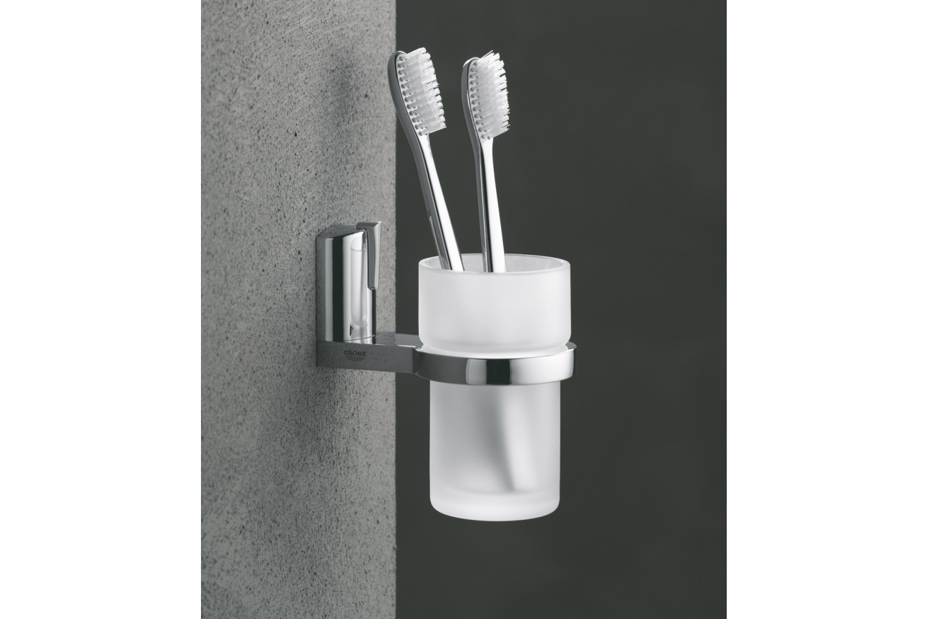 Стакан для зубных щеток GROHE, хром (40254000)