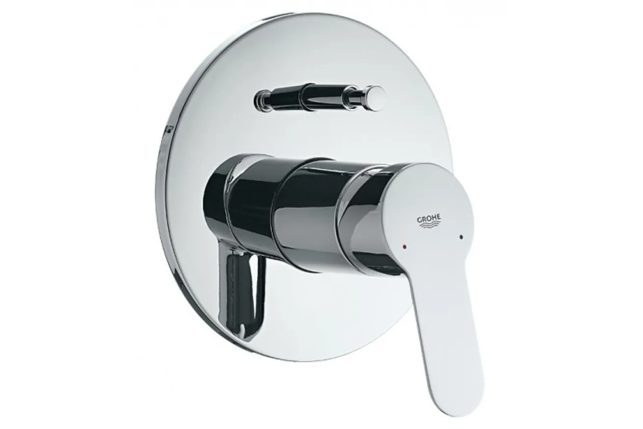 Смеситель для ванны GROHE BauEdge в комплекте с монтажной часть, хром (29079000)