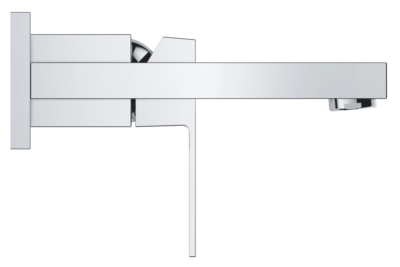 Внешняя часть смесителя для раковины GROHE Eurocube на 2 отверстия, S-Size, хром (19895000)