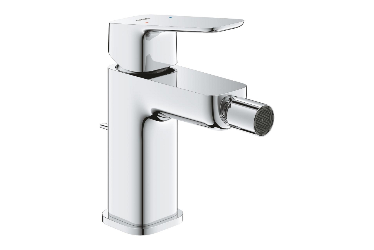 Смеситель для биде GROHE Cubeo с донным клапаном, S-size, хром (1018100000)