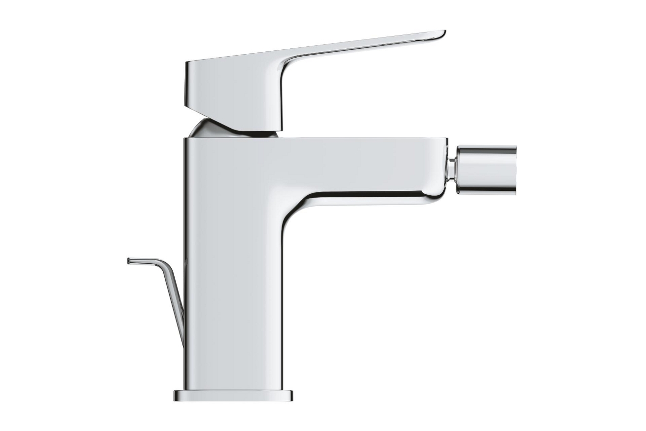 Смеситель для биде GROHE Cubeo с донным клапаном, S-size, хром (1018100000)