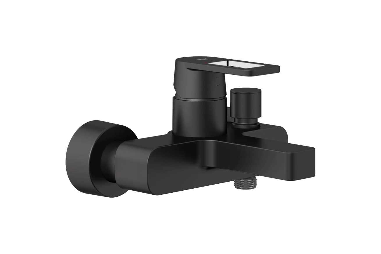Смеситель для ванны GROHE Quadra, черный (32638KS0)