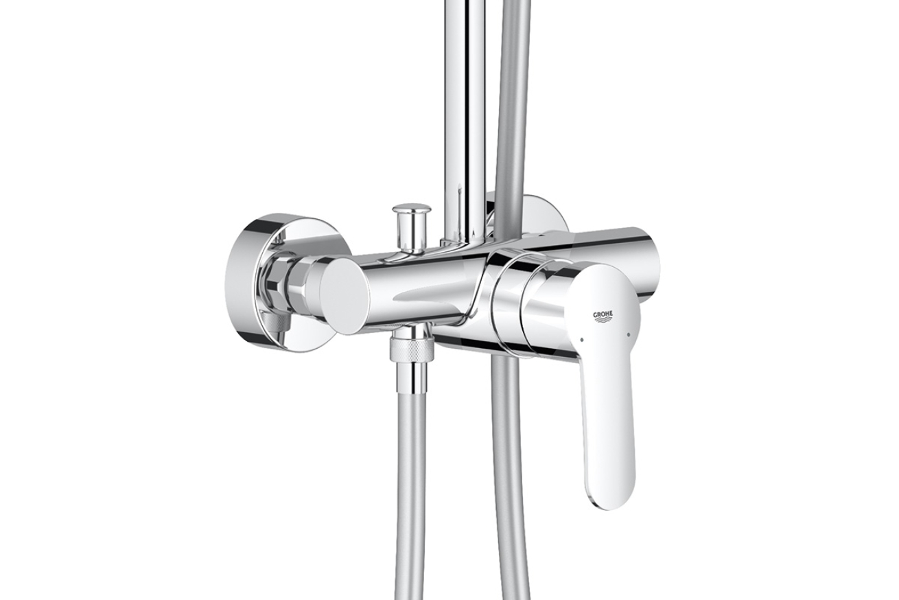 Душевая система GROHE Tempesta Cosmopolitan System 210 со смесителем для душа, хром (26224001)