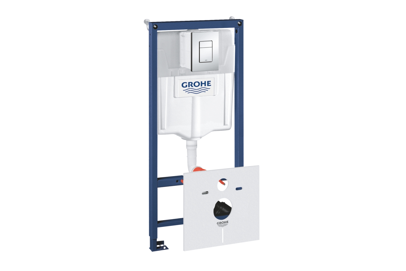 Комплект инсталляции GROHE 38775001 с унитазом Aquatek МИЯ и сиденьем с микролифтом (NW0150)