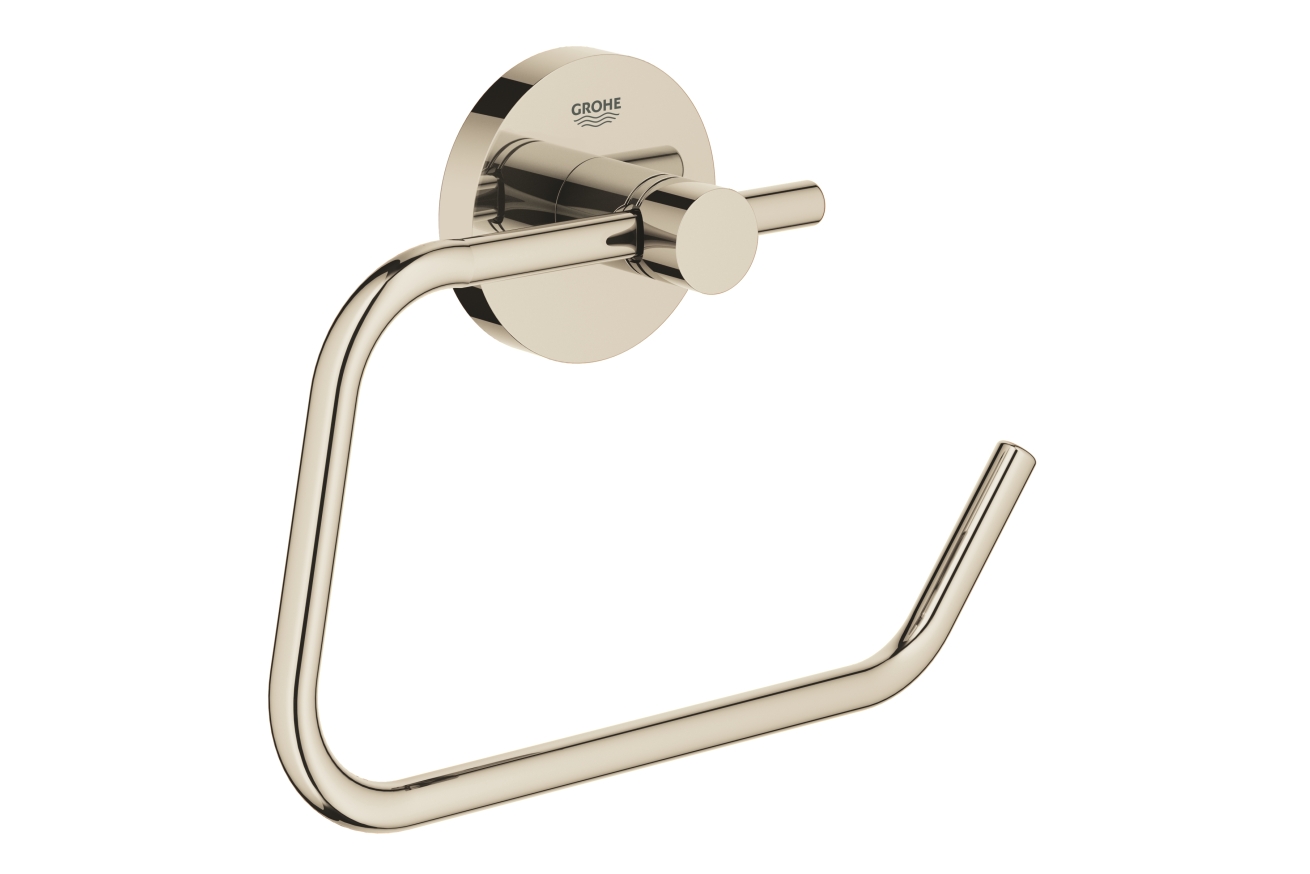 Держатель для туалетной бумаги без крышки GROHE Essentials, никель глянец (40689BE1)