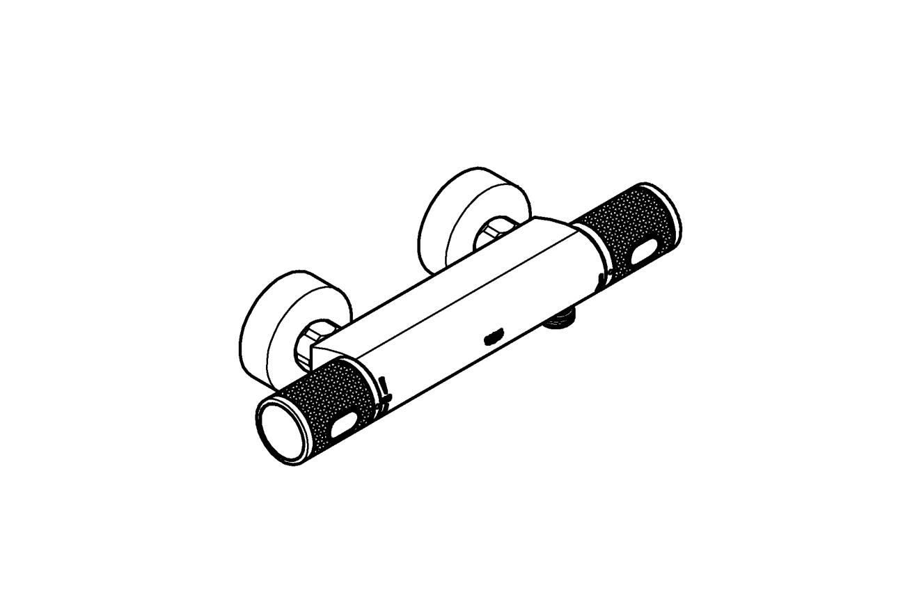 Термостат для душа GROHE Grohtherm 1000 Performance, хром (34827000)