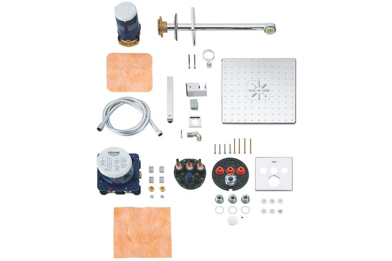 Душевая система GROHE Grohtherm SmartControl с термостатом для душа, хром (34706000)