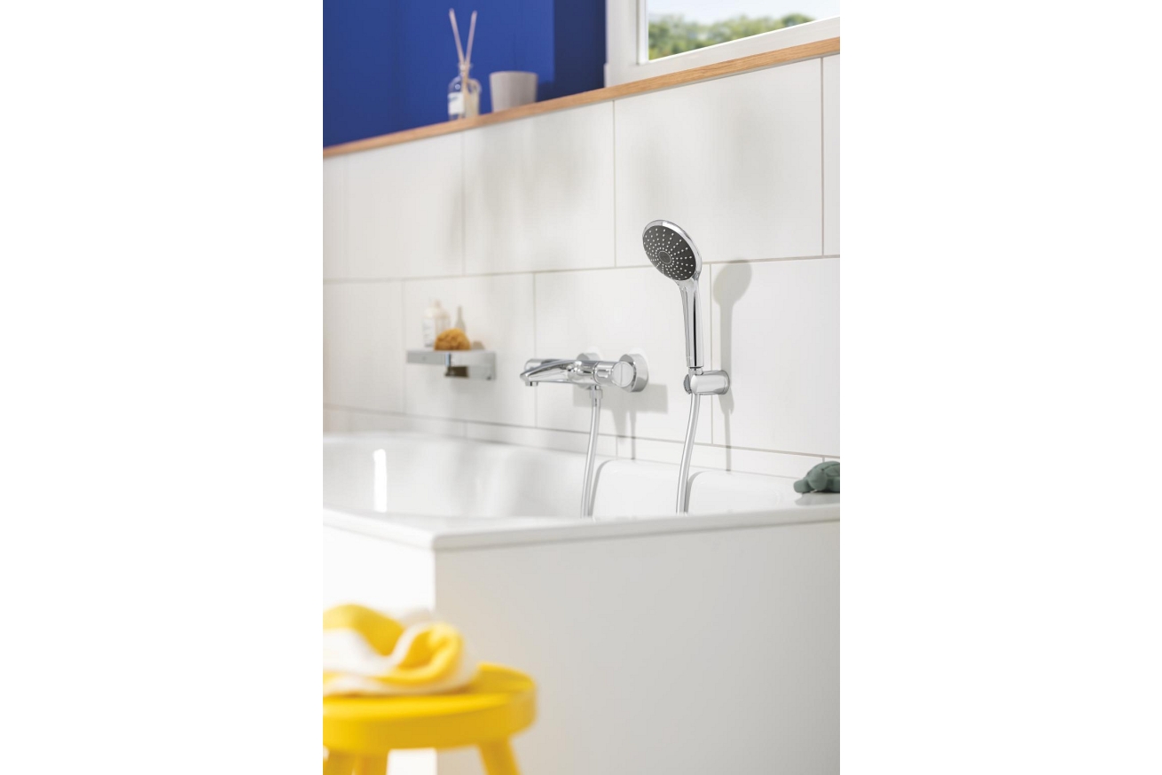 Душевой набор GROHE Vitalio Joy, 1 режим, 1750 мм, 9,5 л/мин, хром (27324000)