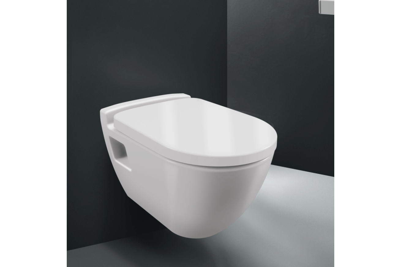 Комплект инсталляции GROHE Solido Perfect 4 в 1 с подвесным унитазом Lecico Serel и сиденьем (39186000)