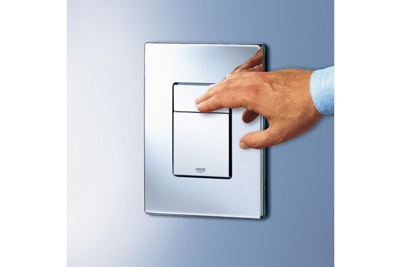 Комплект инсталляции GROHE Solido Perfect 4 в 1 с подвесным унитазом Lecico Serel и сиденьем (39186000)