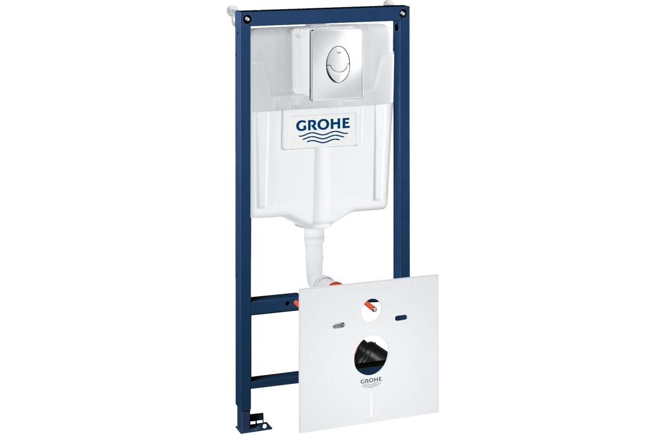 Комплект инсталляции GROHE Bau Ceramic с унитазом и сиденьем (NW0122)