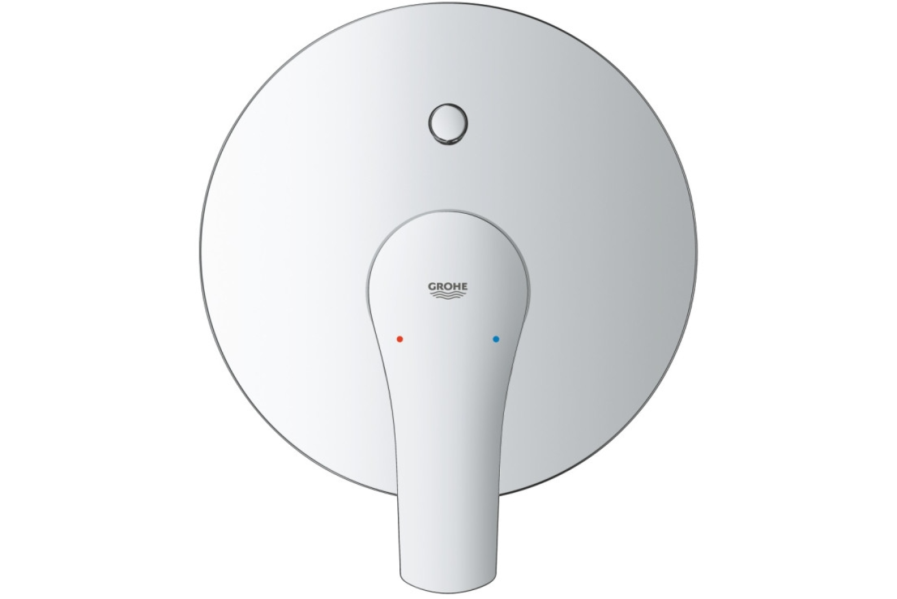 Готовый комплект для ванны GROHE Eurosmart скрытого монтажа, с ручным и верхним душем, хром (NB0062)