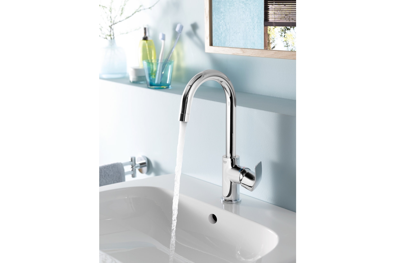 Смеситель для раковины GROHE Eurosmart, L-size, хром (23537002)
