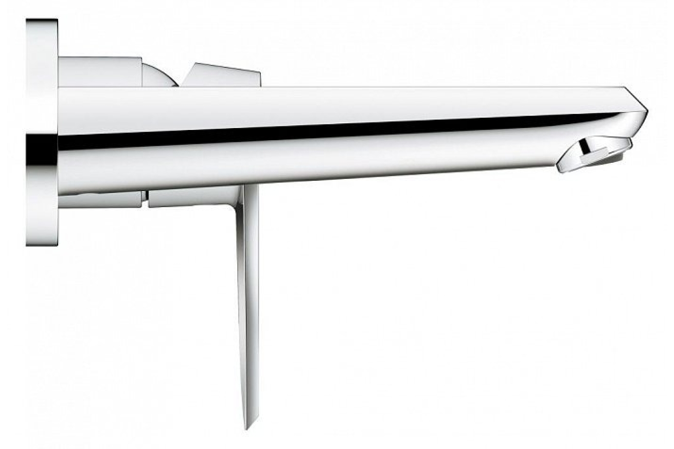 Внешняя часть смесителя для раковины GROHE Eurodisc Cosmopolitan на 2 отверстия, M-Size, хром (19573002)