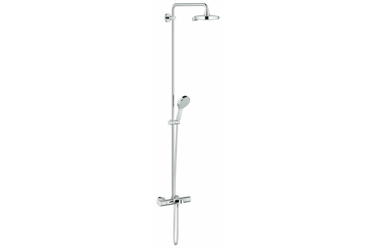 Душевая система GROHE Power&Soul Cosmopolitan с термостатом для ванны, хром (27907000)