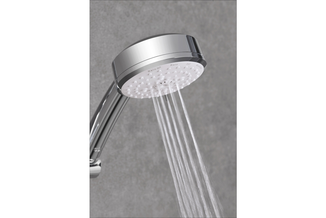 Душевой набор GROHE Tempesta Cosmopolitan, 3 режима, 1750 мм, 9,5 л/мин, хром (27584002)