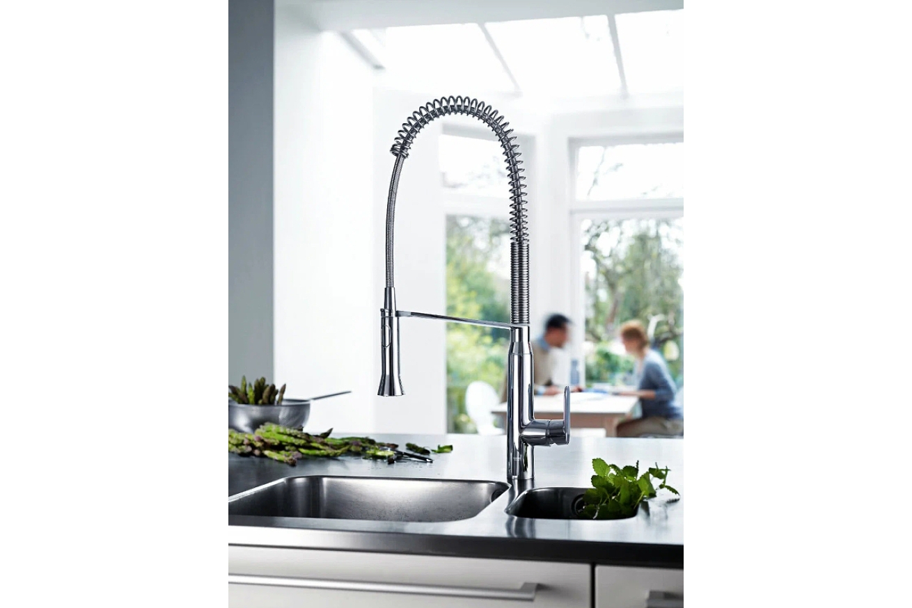 Смеситель для кухни GROHE K7, хром (32950000)