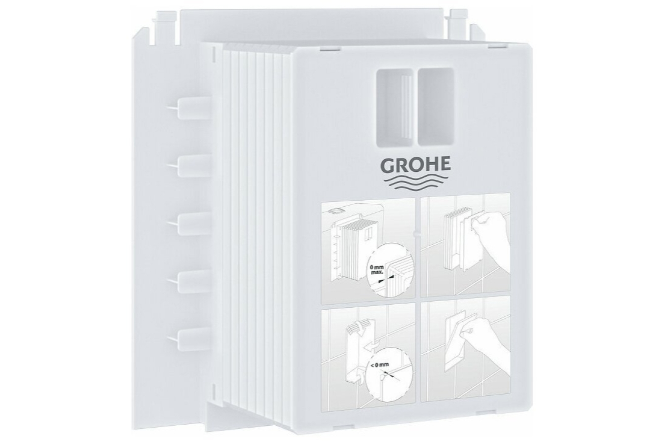 Комплект инсталляции GROHE Rapid SL комплект 3 в 1 для подвесного унитаза с панелью смыва (39503000)