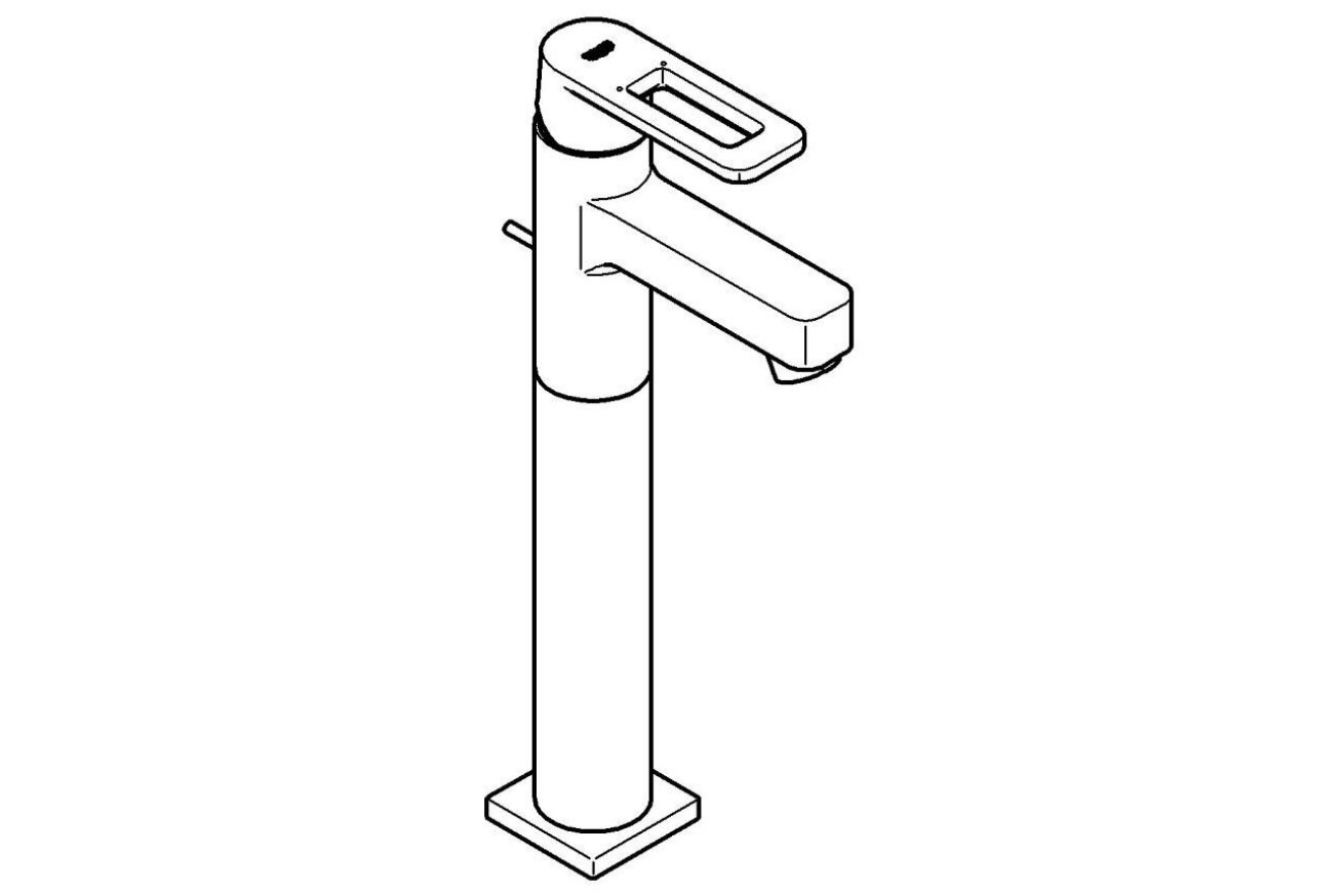 Смеситель для раковины GROHE Quadra, хром (32633000)