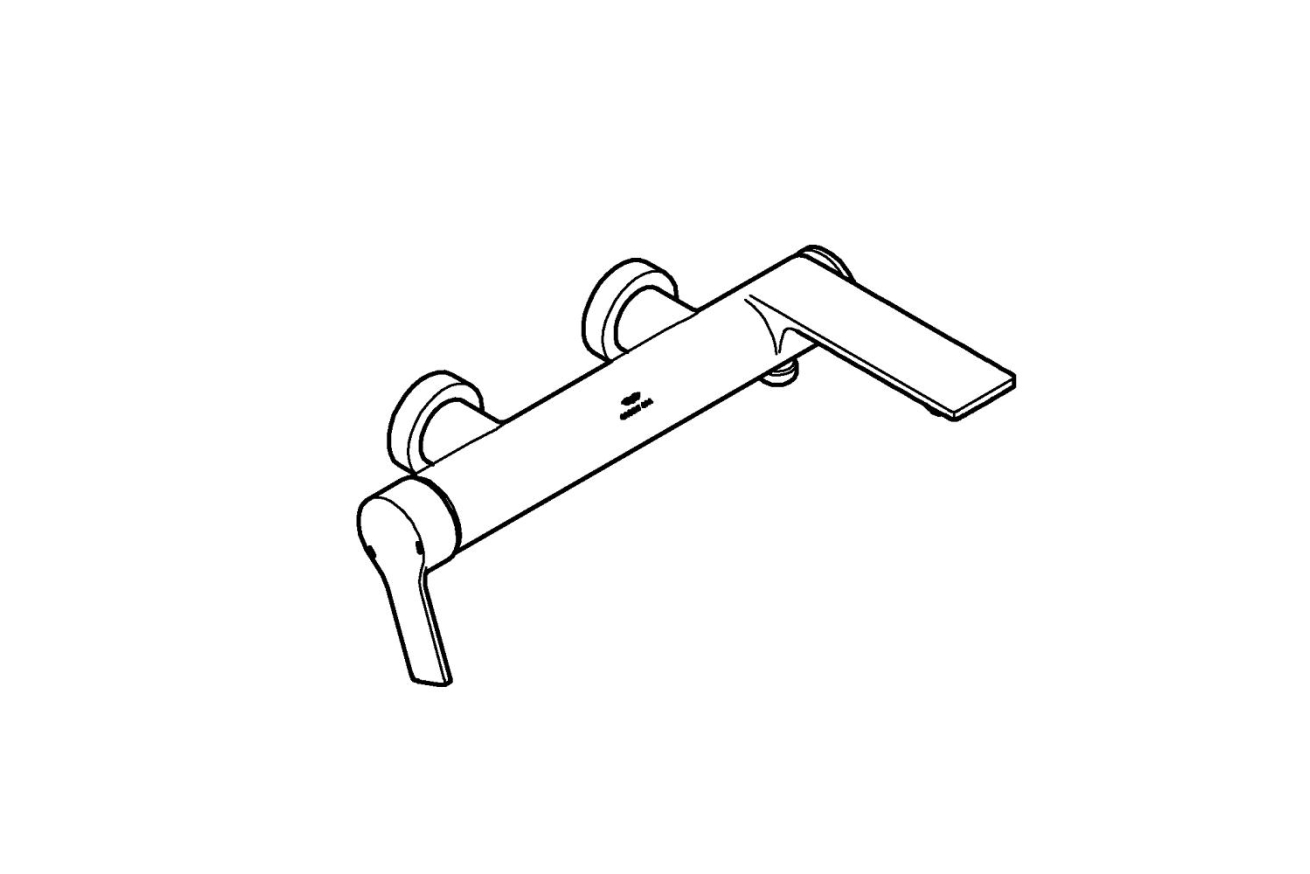 Смеситель для ванны GROHE Allure, хром (32826001)