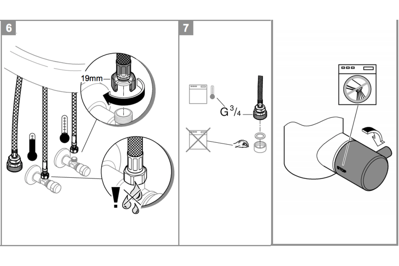 Смеситель для раковины GROHE Eurosmart Cosmopolitan с гигиеническим душем, M-size, хром (24191000)