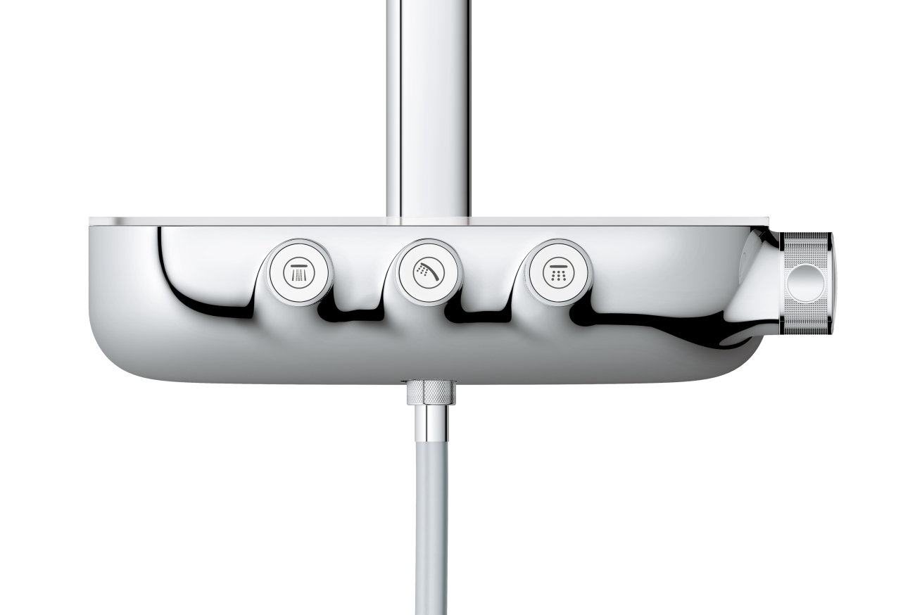 Душевая система GROHE Rainshower System SmartControl 360 DUO с термостатом для душа, хром (26250000)