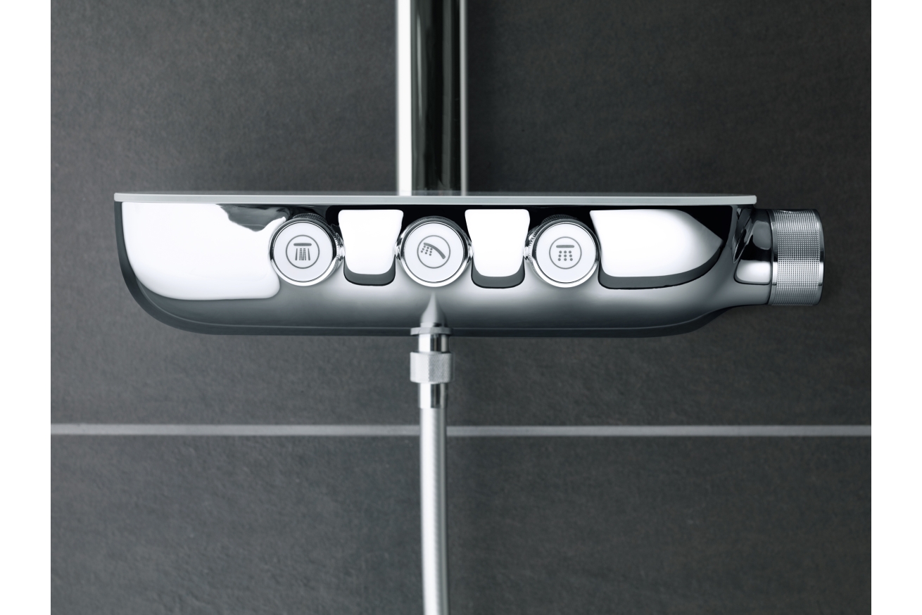 Душевая система GROHE Rainshower System SmartControl 360 DUO с термостатом для душа, хром (26250000)